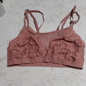Pink Lace Bralette